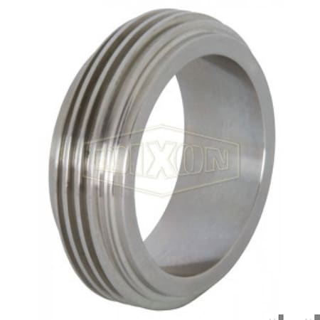 SMS Welding Male, Fitting/Connector Type: Male, DN76 Nominal Size, 1.06 In Thickness, 316 SS, 3.86 I